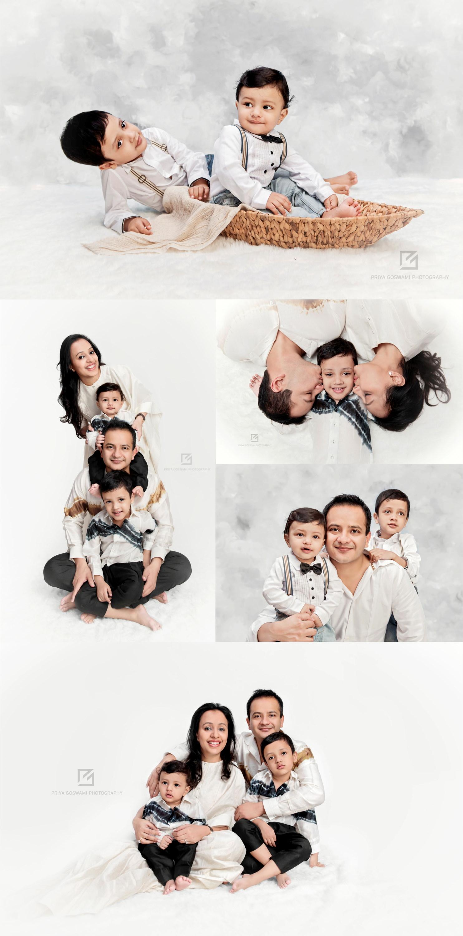 Gupta Family Portraits Shoot at Home